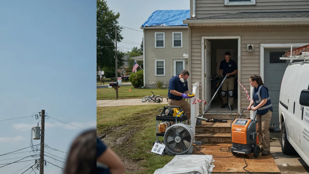 Water Damage Repair in Rock Creek, WV near me
